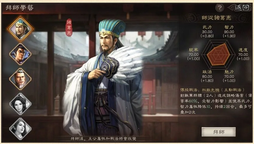 拜師學藝畫面